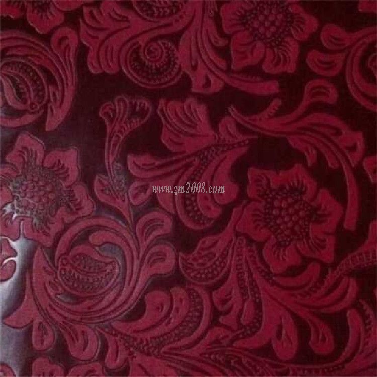 新款头层特殊纹路油蜡皮，酒店工程装饰牛皮革，尊美皮革厂家定制